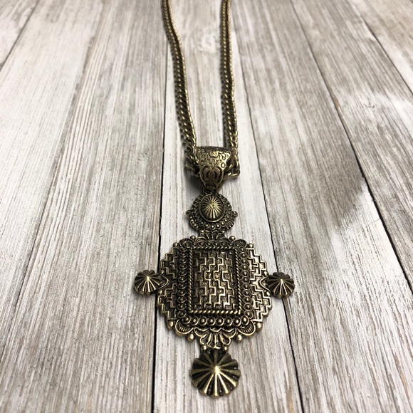 Boho Necklace & Earring Set - Picture 3 of 5